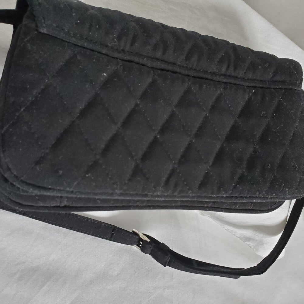 Small all black Vera Bradley bag~SALE - Picture 2 of 7